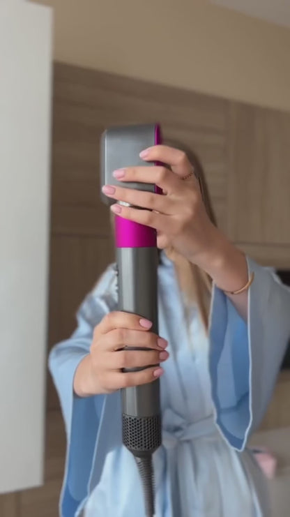 🔥 Cepillo Secador 5 en 1 | Alisa, Riza y Da Volumen ¡Desde Casa!